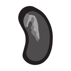 Dicot seed glyph icon