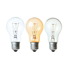 Bright light bulbs in various colors, showcasing different lighting effects and styles. Ideal for home decor, design projects, or energy efficiency discussions