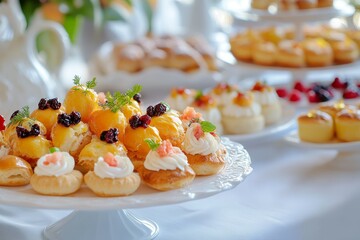 Elegant Mini Pastries Platter for Special Occasions