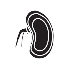 Dicot seed glyph icon