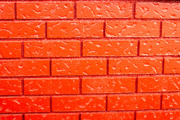red brick wall background