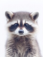 Obraz premium close up of a raccoon