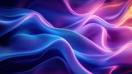 Abstract Blue Purple Gradient Background for Modern Business Presentation