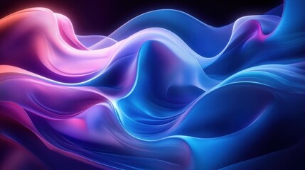 Fototapeta premium Abstract Background Design in Blue and Purple for Modern Business Presentations