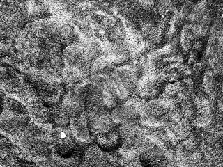 Close up texture of a sand surface on a transparent backgrounds, to add grunge effect on your design