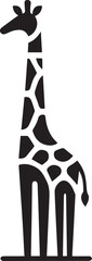 minimalist giraffe logo
