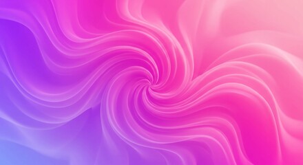 Fototapeta premium Abstract Swirling Pink and Purple Gradient Background Fluid Design Dynamic Curves Colorful Wallpaper