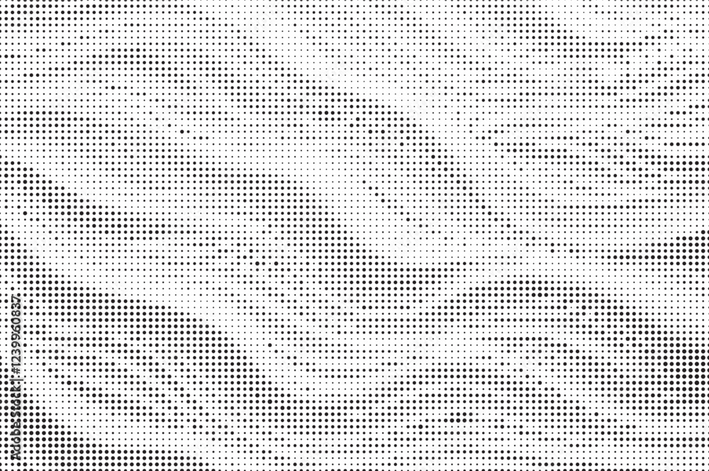 Aufkleber Background with squares halftone dots. Halftone vector background. Monochrome halftone pattern. Abstract geometric dots background. Pop Art comic background for website, card, poster.