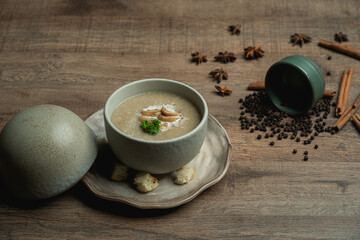Mushroom Soup Food style