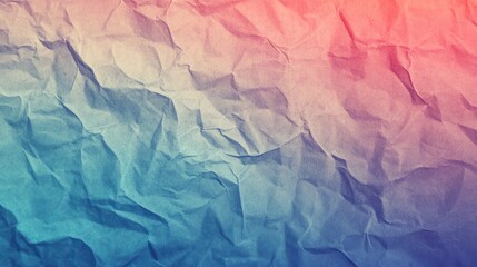 Fototapeta premium Abstract Colorful Crumpled Paper Texture Background