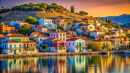 Discover Galaxidi, a charming Aegean village with colorful houses and traditional architecture.  Ideal holiday destination.