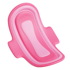 Sanitary Pad 3D Illustration © Nyala