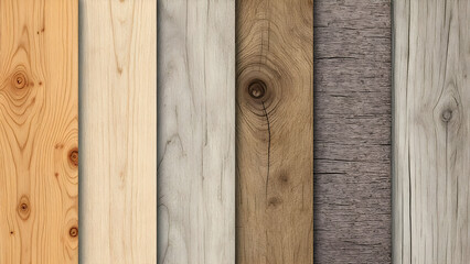 Fototapeta premium Wood Grain Textures - Natural and rustic, ideal for organic or vintage designs.
