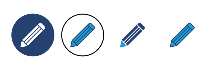 Pencil icon vector. pen symbol. edit icon vector
