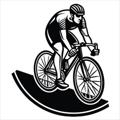 Naklejka premium vector bicycle
