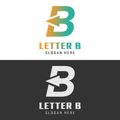 Letter B logo Vector Stock Illustrations