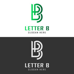 Letter B logo Vector Stock Illustrations