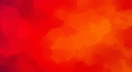 Abstract Red and Orange Watercolor Background Texture Vibrant Hues Artistic Design