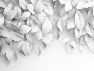 Aesthetically pleasing artwork of branch and leaf silhouettes.