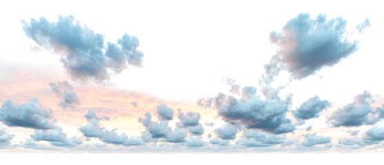 PNG Evening pastel sky clouds panoramic panorama.