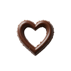 Heart-Shaped Chocolates: Delicious and Romantic Chocolate Arrangement in PNG Format
