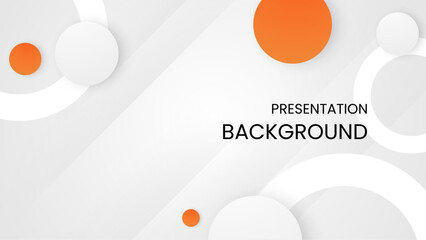 White and orange gradient abstract-background for presentations, marketing visuals, or digital graphics creation