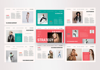 Brand Strategy Presentation Layout