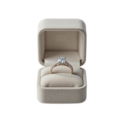 ring in a box, diamond ring, precious gift, engagement ring, jewellery