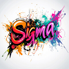Illustration of Sigma word