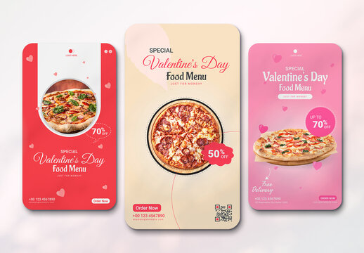 Valentine Food Sale Social Media Post