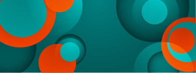 Teal and orange gradient abstract background suitable for graphic design, modern presentations, and creative posters.