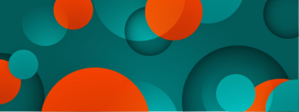 Teal and orange gradient abstract background perfect for corporate designs, marketing materials, and web page decoration.