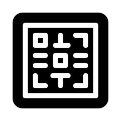 Barcode glyph icon