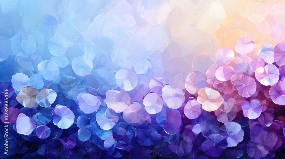 Poster colorful abstract bokeh background for creative projects