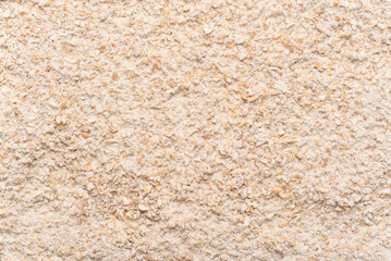 Whole wheat flour texture, prepared for making homemade bread