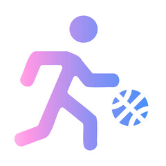 run Gradient icon