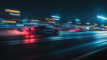 Night Race: Speed, Lights, and Asphalt
