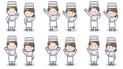 シェフの男女 02