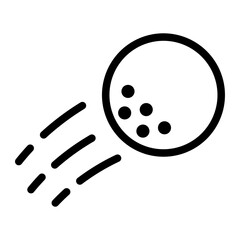 ball Line Icon