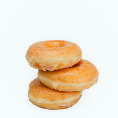 Classic Trio of Glazed Donuts