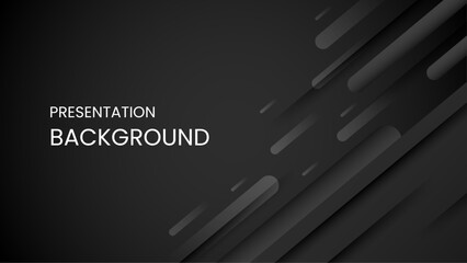 Black gradient abstract background design suitable for presentations, digital design, and modern themes.