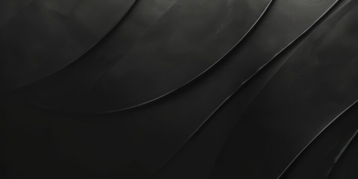 A sleek minimalist design against a deep black backdrop, Centralized thin concentric circles and light patterns, Contemporary minimalist style