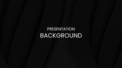 Black gradient abstract background for effective designs, modern business presentations and digital content