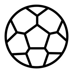 Obraz premium ball Line Icon