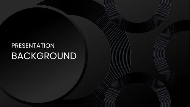 Black gradient abstract background for business presentations, modern graphic design projects, and professional marketing materials.