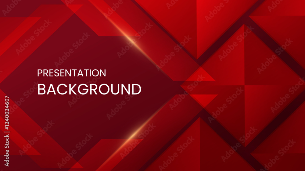 Poster red gradient abstract background suitable for presentation slides, marketing materials, or digital d