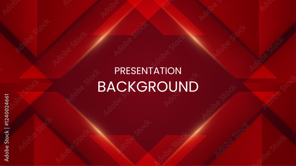 Poster red gradient abstract background suitable for presentations, professional slideshows, and creative v