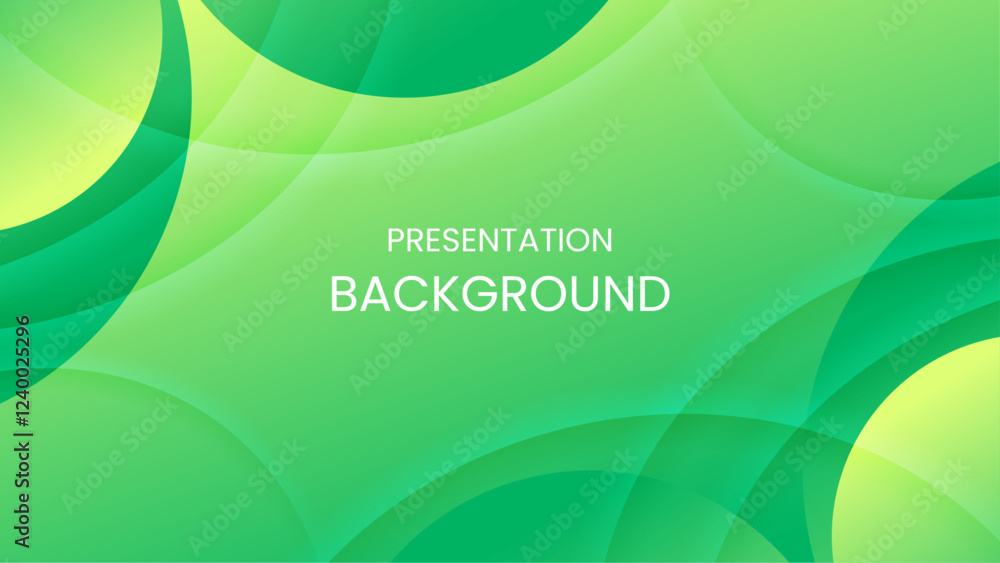 Poster green gradient abstract background for presentations, business slides, or creative graphic projects,