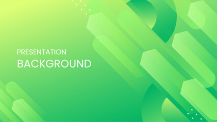 Green gradient abstract background for business presentations, digital designs, and business slides