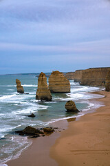 Majestic Coastal Pillars of the Twelve Apostles, Great Ocean Road